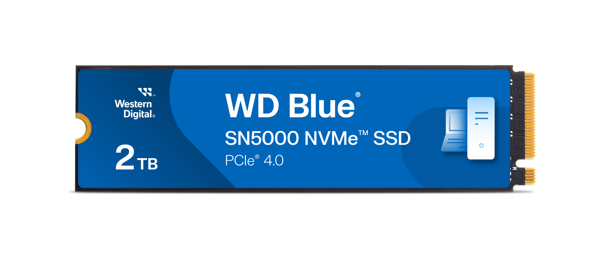 Ổ Cứng SSD WD Blue SN5000 2TB M.2 NVMe PCIe Gen4 (WDS200T4B0E)