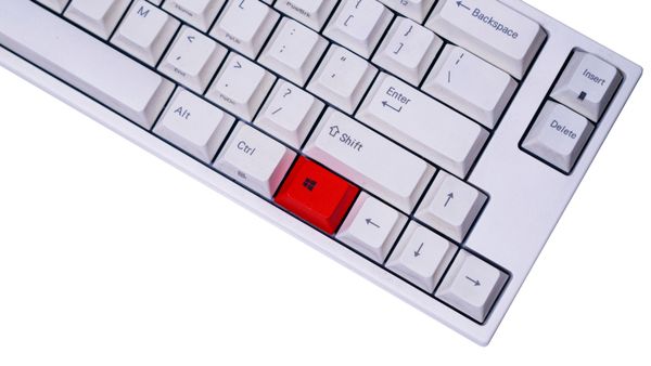  Keycap Leopold Win Red 