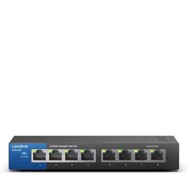  Thiết bị Switch Linksys LGS108-AP 8-Port Gigabit 