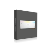  RAM Corsair Dominator Titanium White 32GB (2x16GB) RGB 6000 DDR5 (CMP32GX5M2B6000C30W) 