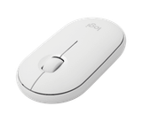  Chuột không dây Logitech M350 Pebble White 