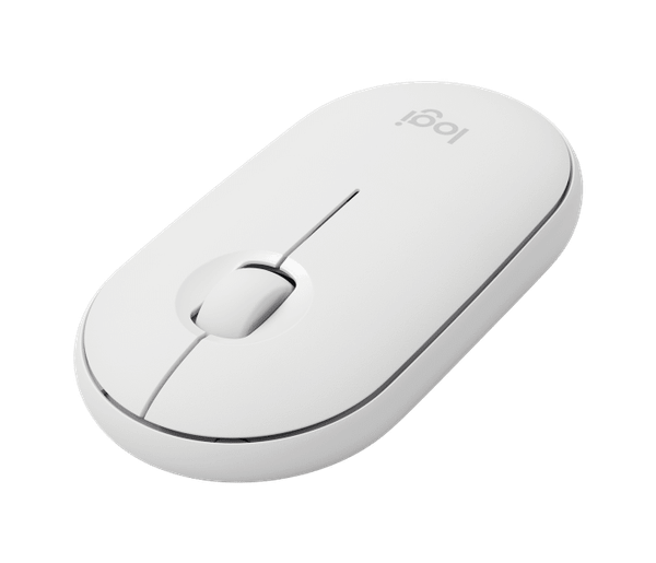  Chuột không dây Logitech M350 Pebble White 