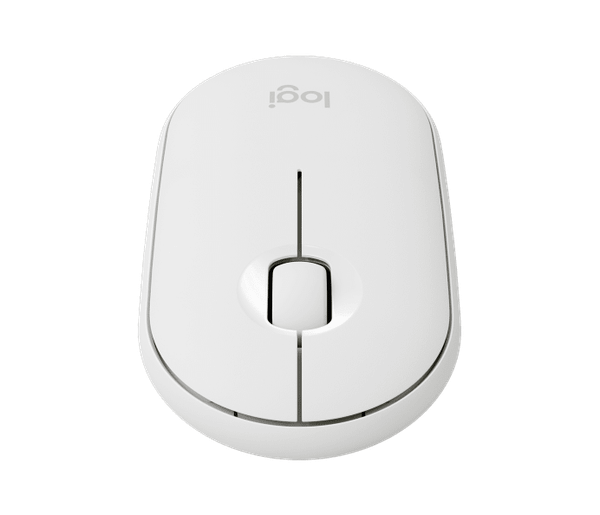  Chuột không dây Logitech M350 Pebble White 