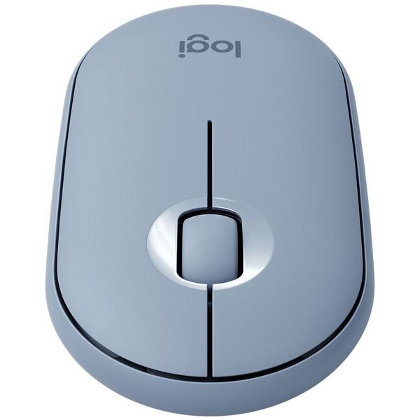  Chuột không dây Logitech M350 Pebble Blue Grey 