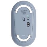  Chuột không dây Logitech M350 Pebble Blue Grey 