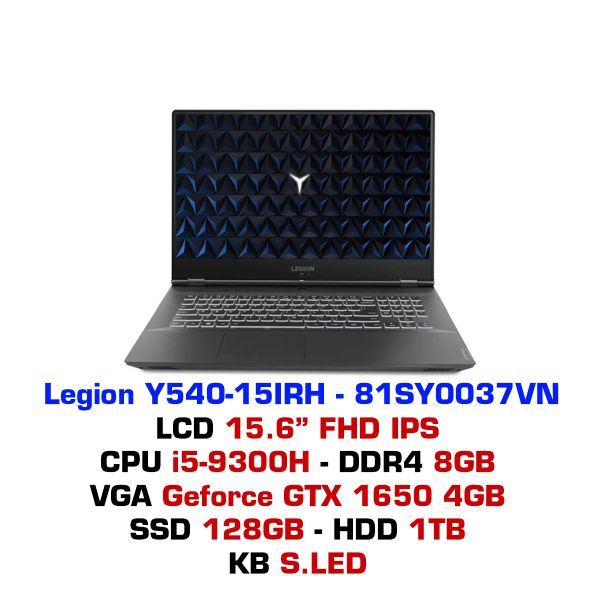  Laptop Lenovo Legion Y540-15IRH 81SY0037VN 