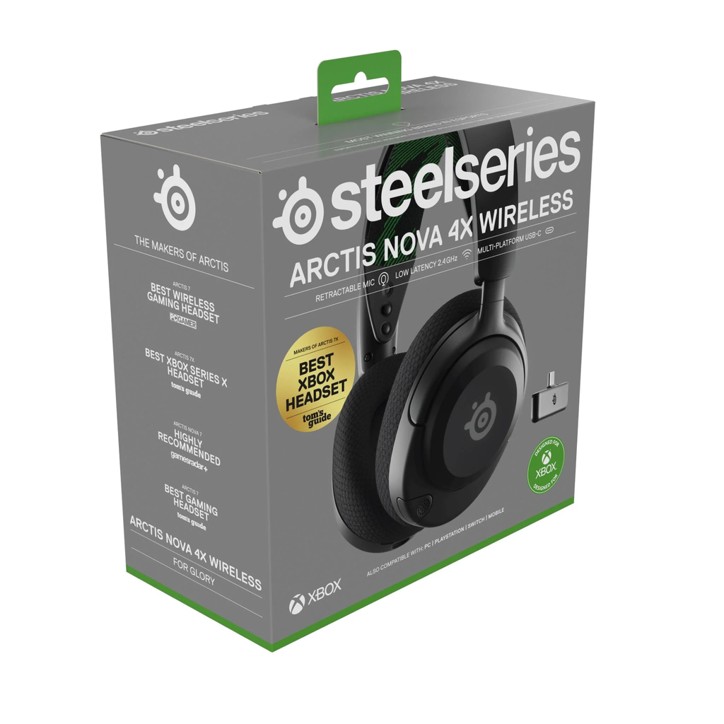 Tai nghe Steelseries Arctis Nova 4X Wireless