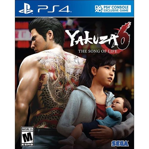  Đĩa game PS4 Yakuza 6 US 
