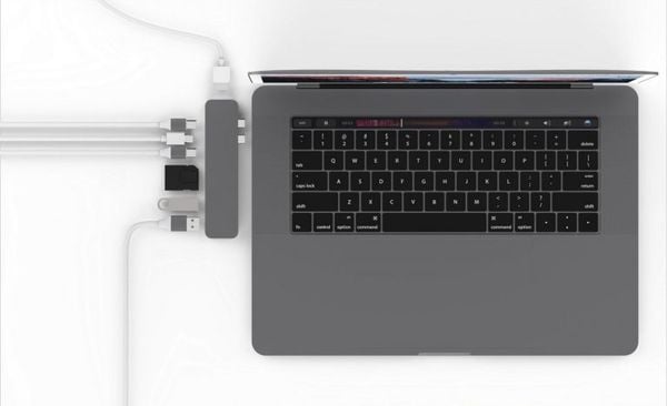  Cổng chuyển HyperDrive PRO 8-in-2 Hub for USB-C MacBook Pro - GN28D GREY 