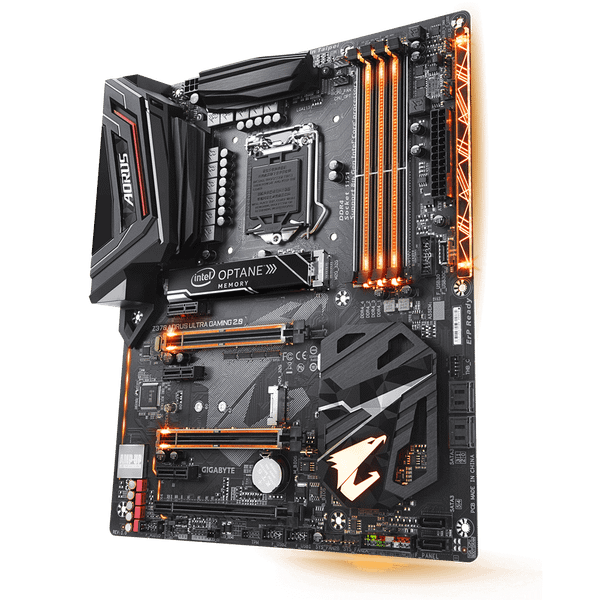  Bo mạch chủ Gigabyte Z370 AORUS Ultra Gaming 2.0 Optane 32Gb 