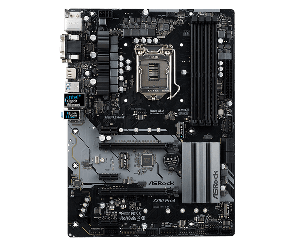  Bo mạch chủ Asrock Z390 Pro4 LGA1151v2 