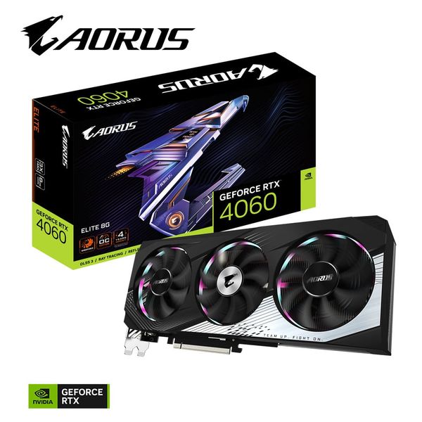 Card màn hình GIGABYTE AORUS GeForce RTX 4060 ELITE 8G