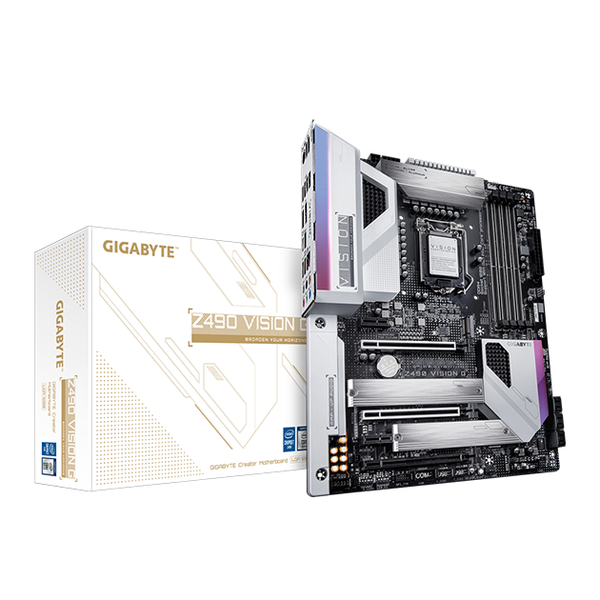  GIGABYTE Z490 VISION G (rev. 1.0) 