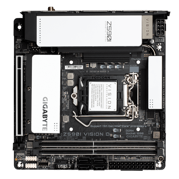  GIGABYTE Z590i VISION D (rev. 1.0) 