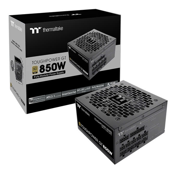 Nguồn máy tính Thermaltake TOUGHPOWER GT 850W - 80 Plus Gold - Full Modular (850W)