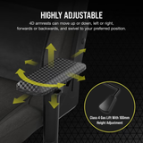  Ghế Corsair T3 RUSH Gray/White 2023 (CF-9010058-WW) 