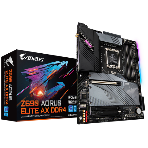 Bo Mạch Chủ Gigabyte Z690 Aorus Elite AX DDR4 V2
