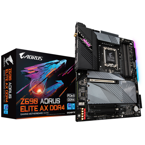  Bo Mạch Chủ Gigabyte Z690 Aorus Elite AX DDR4 V2 