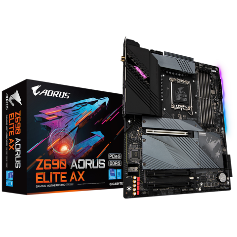 Bo Mạch Chủ Gigabyte Z690 Aorus Elite AX (rev. 1.0) (DDR5)
