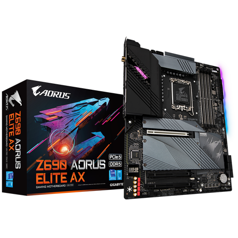 Bo Mạch Chủ Gigabyte Z690 Aorus Elite AX (rev. 1.0) (DDR5)