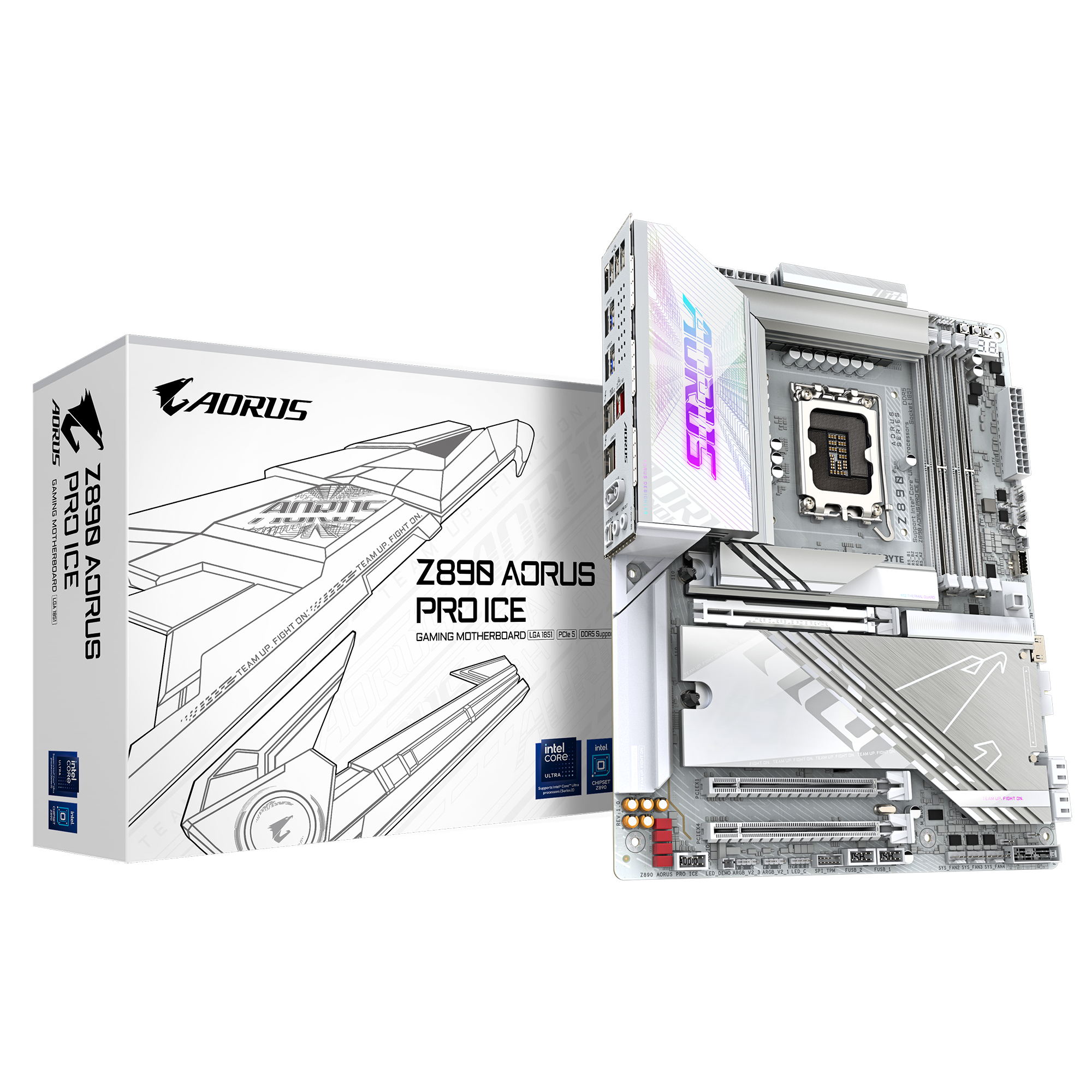 Bo Mạch Chủ Gigabyte Z890 Aorus Pro Ice (Ddr5)