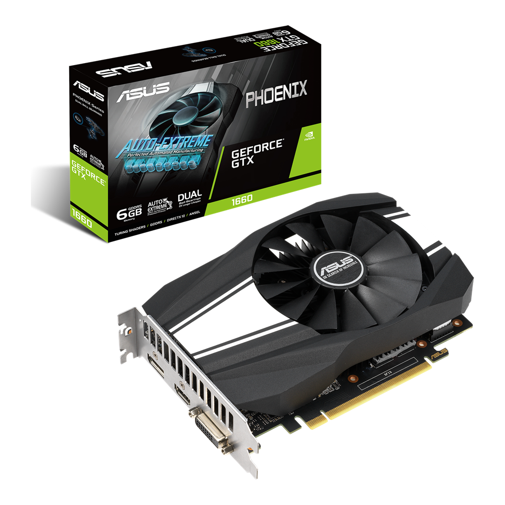 Card màn hình ASUS Phoenix GeForce GTX 1660 6GB