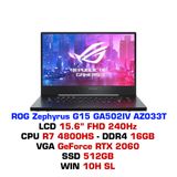  Laptop gaming ASUS ROG Zephyrus G15 GA502IV AZ033T 