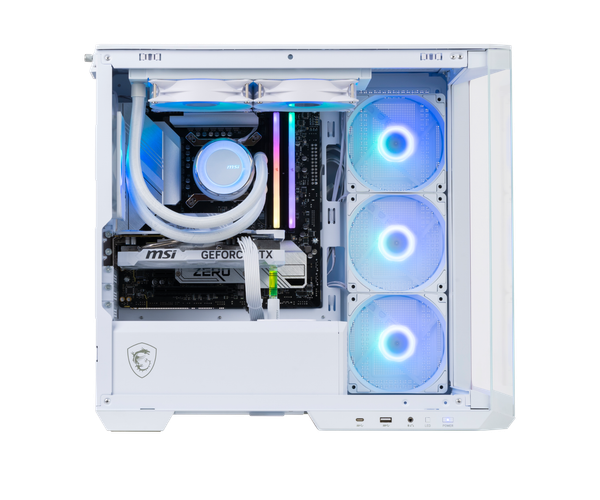  PC GVN x MSI PROJECT ZERO WHITE (Intel i5-14400F/ VGA RTX 4060) 