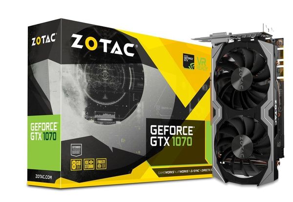  ZOTAC GeForce® GTX 1070 Mini 8G GDDR5 