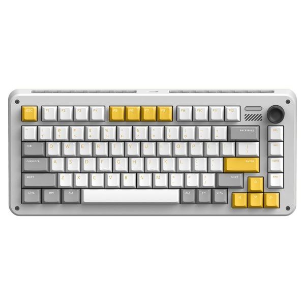 Bàn Phím Cơ Iqunix Zx - 75 Gravity Wave Wireless Rgb Ttc Gold Pink