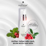  Serum dưỡng da trắng sáng, giảm các dấu hiệu lão hóa Sakura Concentrated Brightening Serum 30ml/Lọ 