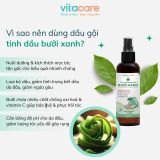  Xịt mọc tóc tinh dầu Bưởi Xanh Vitacare 100ml - Giảm rụng tóc, kích mọc tóc nhanh, cung cấp dưỡng chất 