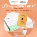  Bộ kit serum làm sáng da Ultra Glow Skin O2 