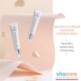  Kem trang điểm chống nắng đa năng Sakura CC Cream Flawless Control SPF 50 