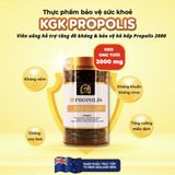  Viên uống KGK Propolis 2000 Keo ong thiên nhiên tăng cường sức đề kháng 