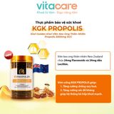  Viên uống KGK Propolis 2000 Keo ong thiên nhiên tăng cường sức đề kháng 