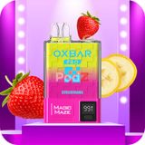  OXBar Magic Maze Pro Strawnana 10000 Hơi - Pod 1 Lần Có Sạc 