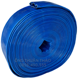  ỐNG BẠT CỐT DÙ  PHI 120mm XANH GÂN - ỐNG BƠM CÁT SỎI BÊ TÔNG - ỐNG THUẬN THẢO 