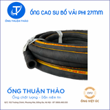  Ống Cao Su Bố Vải Phi 27mm - Hàng Nhập Khẩu - Ống Thuận Thảo 