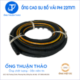  Ống Cao Su Bố Vải Phi 22mm - Hàng Nhập Khẩu - Ống Thuận Thảo 