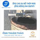  Ống Cao Su Bố Thép Phi 125MM - Ống Rồng Hút Bùn Cát - Hàng Nhập Khẩu 