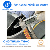  Ống Cao Su Bố Vải Phi 250mm - Hàng Nhập Khẩu - Ống Thuận Thảo 