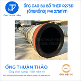  Ống Cao Su Bố Thép Phi 273(275)MM - Ống Rồng Hút Bùn Cát - Hàng Nhập Khẩu 