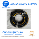  Ống Cao Su Bố Vải Phi 25mm - Hàng Nhập Khẩu - Ống Thuận Thảo 