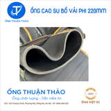  Ống Cao Su Bố Vải Phi 220mm - Hàng Nhập Khẩu - Ống Thuận Thảo 