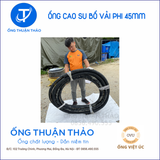  Ống Cao Su Bố Vải Phi 45mm - Hàng Nhập Khẩu - Ống Thuận Thảo 