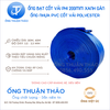  Ống bạt gân sần cao cấp phi 200MM - Ống bạt tải bùn cát sỏi bê tông - ỐNG THUẬN THẢO 