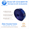  ỐNG BẠT CỐT DÙ PHI 100MM TÍM - ỐNG BẠT BƠM CÁT SỎI - ỐNG THUẬN THẢO 