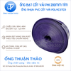  ỐNG BẠT CỐT DÙ PHI 200MM TÍM  - ỐNG BẠT BƠM CÁT SỎI - ỐNG THUẬN THẢO 