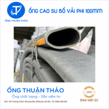  Ống Cao Su Bố Vải Phi 100mm - Hàng Nhập Khẩu - Ống Thuận Thảo 